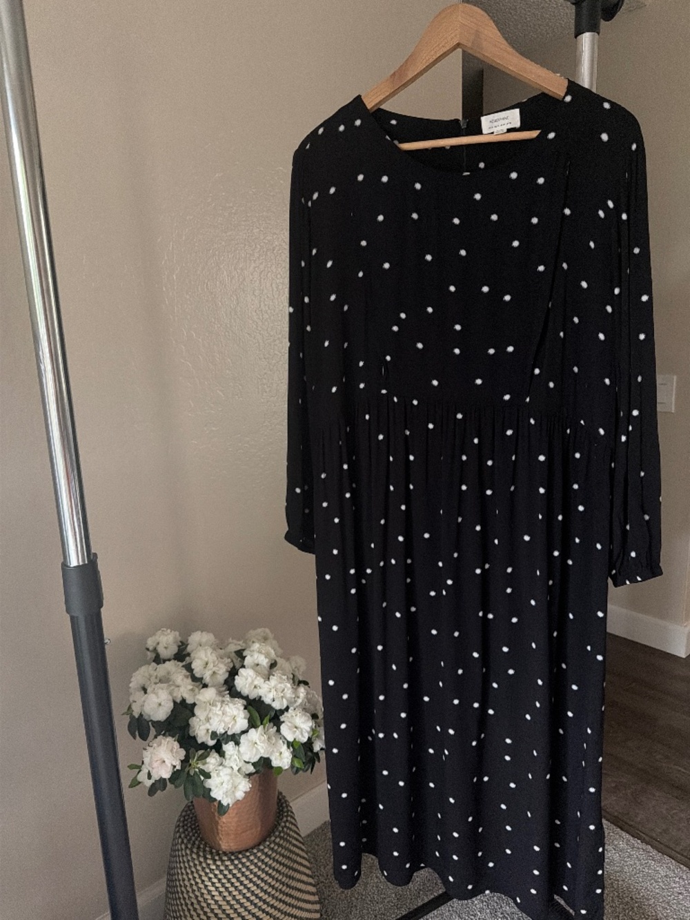 Seraphine Black Maternity Dress